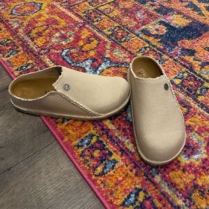 Birkenstock Zermatt Canvas in Eggshell